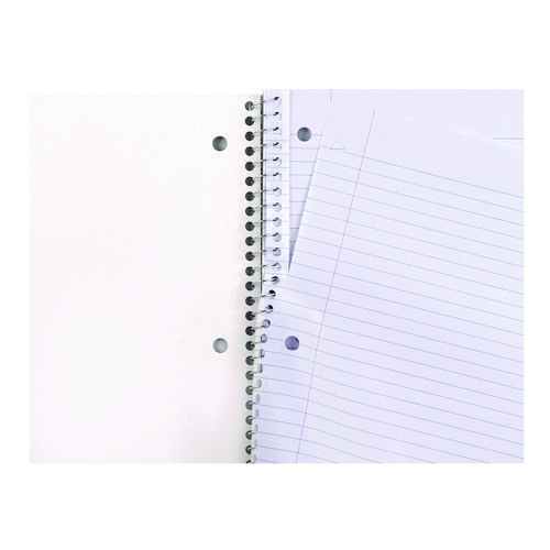 Picture of Wirebound Notebook, 3-Subject, Medium/College Rule, Black Cover, (120) 11 x 8.5 Sheets