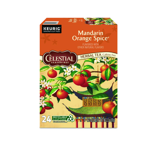 Picture of Mandarin Orange Spice Herb Tea K-Cups 24/Box