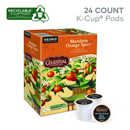 Picture of Mandarin Orange Spice Herb Tea K-Cups 24/Box