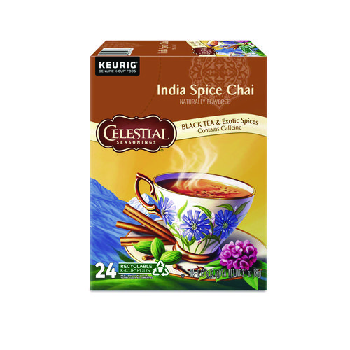 Picture of India Spice Chai Tea K-Cups, 24/Box