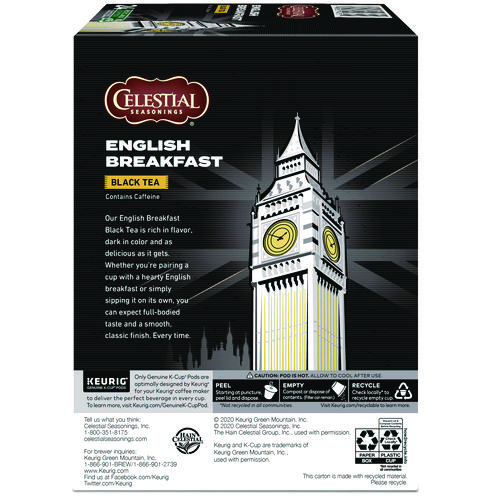 Picture of English Breakfast Black Tea K-Cups, 24/Box