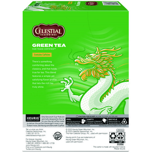 Picture of Green Tea K-Cups, 24/Box