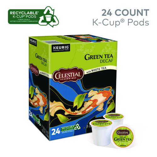 Picture of Decaffeinated Green Tea K-Cups, 24/Box