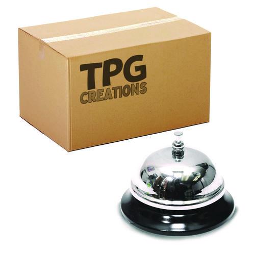 Picture of Call Bells, 3.5", Chrome, 36/Carton