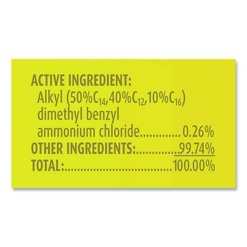 Picture of Disinfecting Wipes, 1-Ply, 7 x 7.25, Lemon and Lime Blossom, White, 80 Wipes/Canister