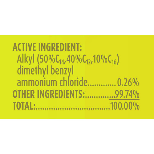 Picture of Disinfecting Wipes, 1-Ply, 7 x 7.25, Lemon and Lime Blossom, White, 35 Wipes/Canister