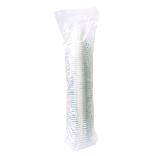 Picture of Clear Plastic Cold Cups, Squat, 9 oz, 1,000/Carton