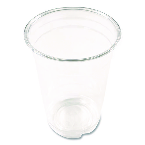 Picture of Clear Plastic PET Cups, 14 oz, 50/Bag, 20 Bags/Carton