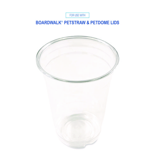 Picture of Clear Plastic PET Cups, 14 oz, 50/Pack