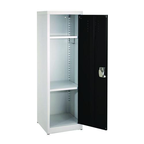 Picture of Steel Storage Locker, 1 Compartment, 15 x 15 x 48, Black