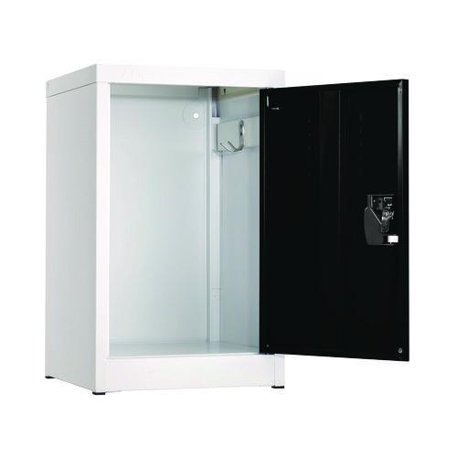 Picture of Steel Storage Locker, 1 Compartment, 15 x 15 x 24, Black
