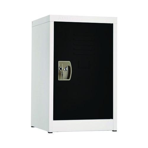 Picture of Steel Storage Locker, 1 Compartment, 15 x 15 x 24, Black