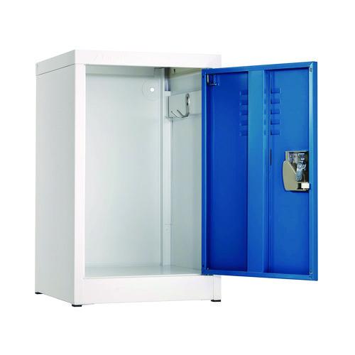Picture of Steel Storage Locker, 1 Compartment, 15 x 15 x 24, Blue