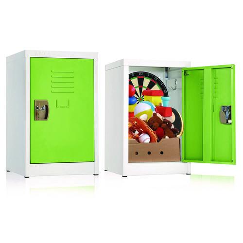 Picture of Steel Storage Locker, 1 Compartment, 15 x 15 x 24, Green