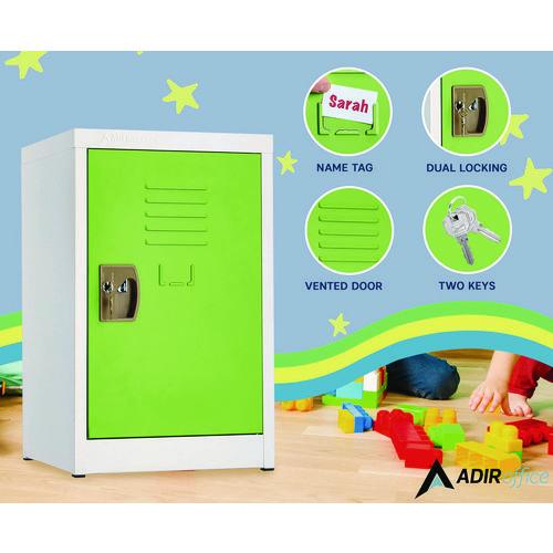 Picture of Steel Storage Locker, 1 Compartment, 15 x 15 x 24, Green