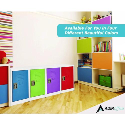 Picture of Steel Storage Locker, 1 Compartment, 15 x 15 x 24, Green