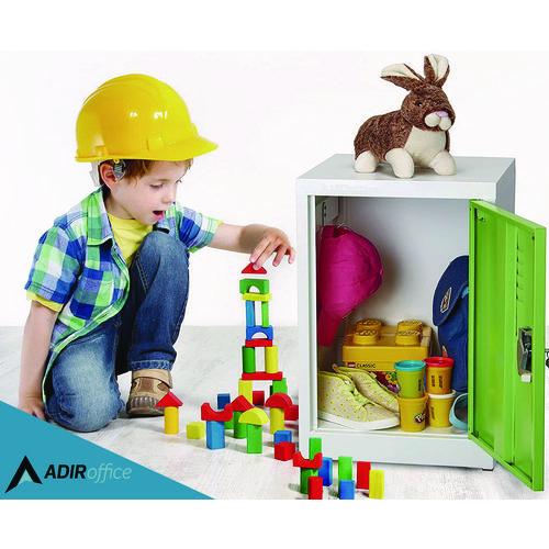 Picture of Steel Storage Locker, 1 Compartment, 15 x 15 x 24, Green