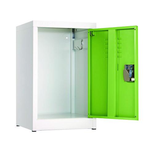 Picture of Steel Storage Locker, 1 Compartment, 15 x 15 x 24, Green