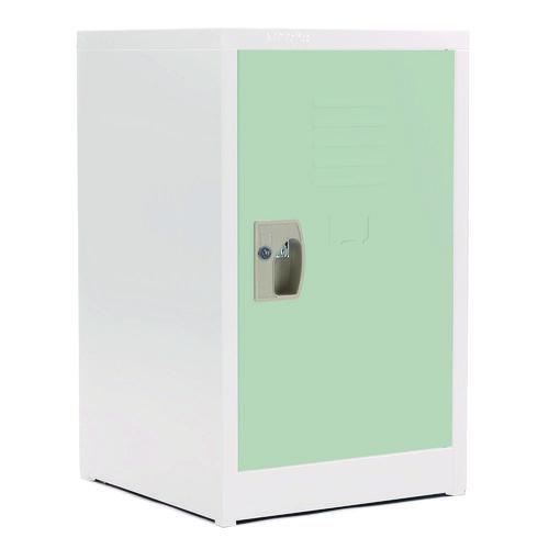 Picture of Steel Storage Locker, 1 Compartment, 15 x 15 x 24, Misty Green
