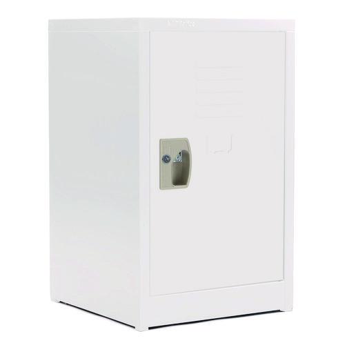 Picture of Steel Storage Locker, 1 Compartment, 15 x 15 x 24, White