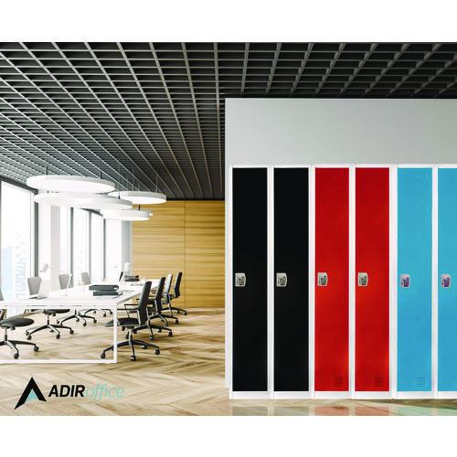 Picture of Steel Storage Locker, 1 Compartment, 12 x 12 x 72, Green