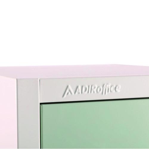 Picture of Steel Storage Locker, 1 Compartment, 12 x 12 x 72, Misty Green