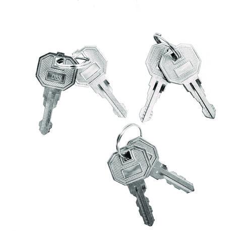 Picture of Steel Storage Locker, 2 Compartment, 12 x 12 x 72, Blue