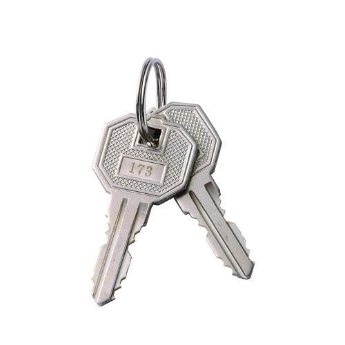 Picture of Steel Storage Locker, 3 Compartment, 12 x 12 x 72, Black Body/White Doors