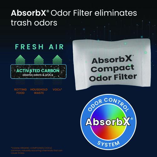 Picture of AbsorbX Compact Odor Filter, 0.03 lb Bag, Unscented, 3/Pack