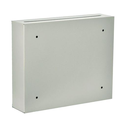 Picture of Large Size Steel Multi-Purpose Secure Drop Box, 12 x 3 x 10, Beige