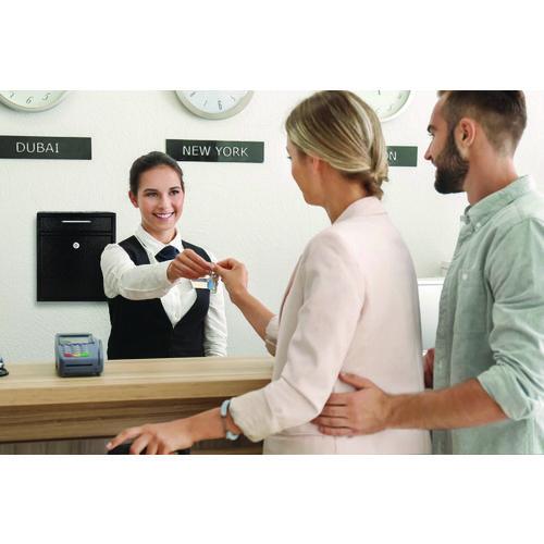 Picture of Medium Ultimate Wall Mounted Mail Box, 10.4 x 4.5 x 12, Black