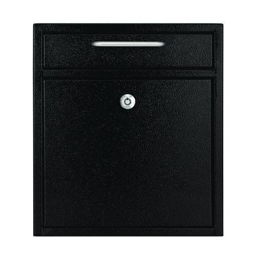 Picture of Medium Ultimate Wall Mounted Mail Box, 10.4 x 4.5 x 12, Black