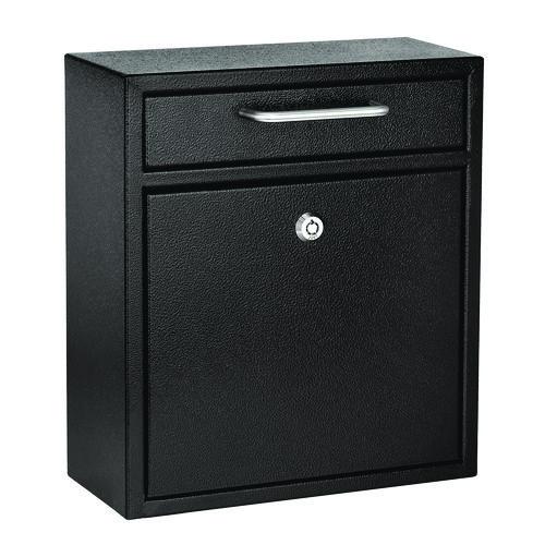 Picture of Medium Ultimate Wall Mounted Mail Box, 10.4 x 4.5 x 12, Black