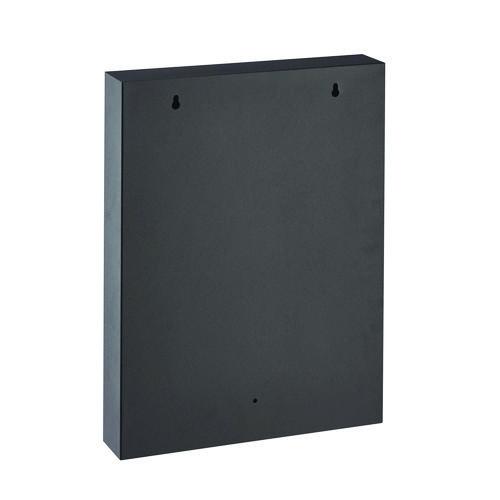 Picture of Steel Digital Lock Key Cabinet, 60-Key, 13 x 2.6 x 17, Stainless Steel 304, Black