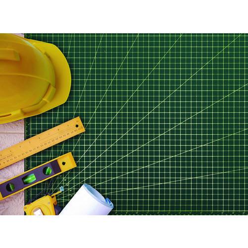 Picture of Reversible Self Healing Cutting Mat, 30 x 42, Green/Black