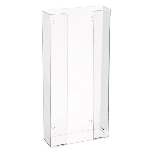 Picture of Acrylic Glove Dispenser, Quad Box Capacity, 10.2 x 3.5 x 21.1, Clear
