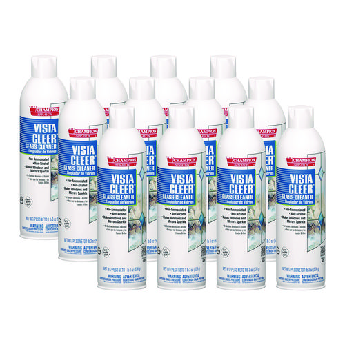 Picture of Vista Cleer Ammonia-free, Clean Scent, 20 oz Aerosol Spray, 12/Carton