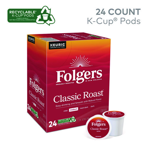 Picture of Gourmet Selections Classic Roast Coffee K-Cups, 24/Box