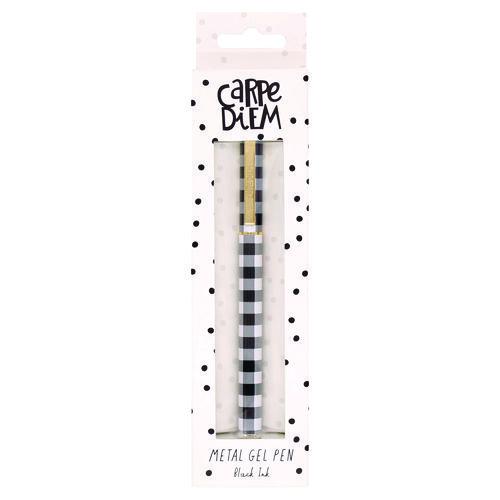 オリジナル　カランビット　9 Carpe Diem Metal Gel Pen Stick Medium 0.7 mm Black Ink