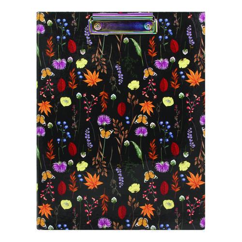 Picture of A4 Padfolio, 8.3 x 11.7 Pad, 9.5 x 12.6, Black/Blue/Orange/Yellow