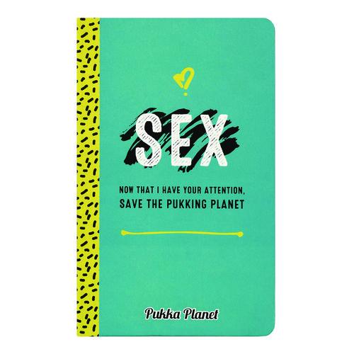 Picture of Soft Cover Eco Notebook, 1-Subject, Medium/College Rule, Turquoise/Black/White Cover, (96) 8.3 x 5.8 Sheets