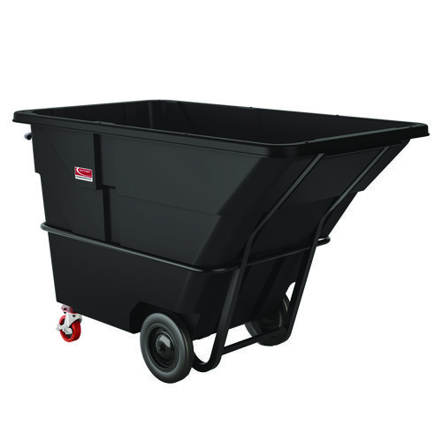 Picture of Heavy Duty Tilt Truck, 2 cu yd, Plastic, Black/Red