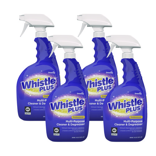 Whistle+Plus+Professional+Multi-Purpose+Cleaner%2Fdegreaser%2C+Citrus%2C+32+Oz+Spray+Bottle%2C+4%2Fcarton