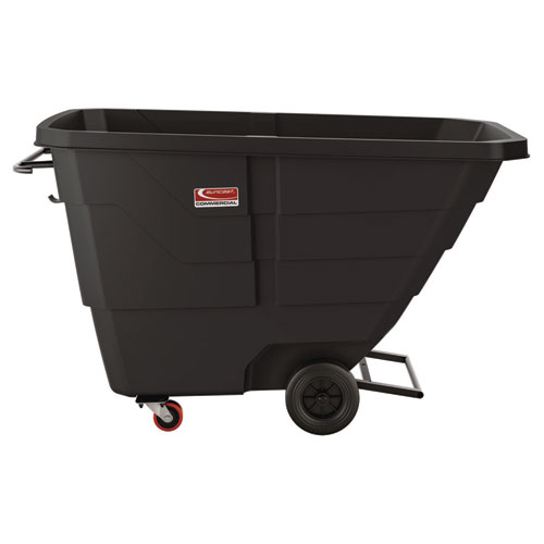 Picture of Light Duty Tilt Truck, 1 cu yd, Plastic, Black/Red