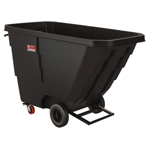 Picture of Light Duty Tilt Truck, 1 cu yd, Plastic, Black/Red