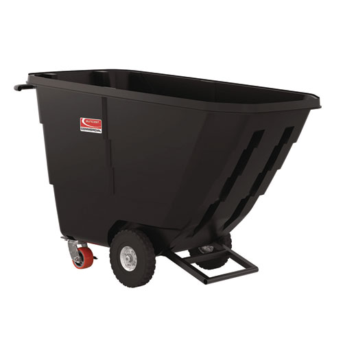 Picture of Light Duty Tilt Truck, 0.5 cu yd, Plastic Black/Red