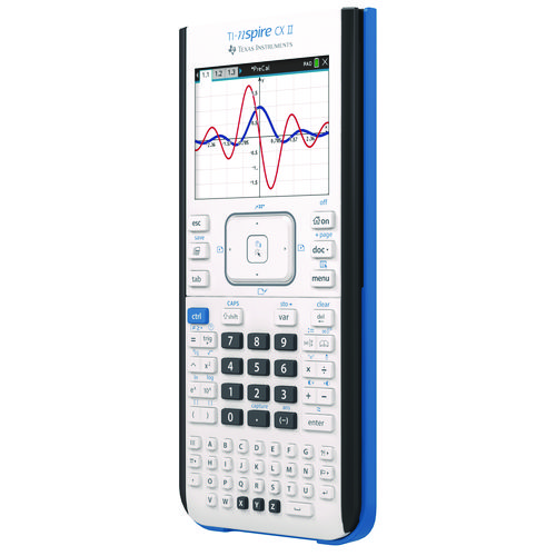 Picture of TI-Nspire CX II Graphing Calculator, 10-Digit LCD