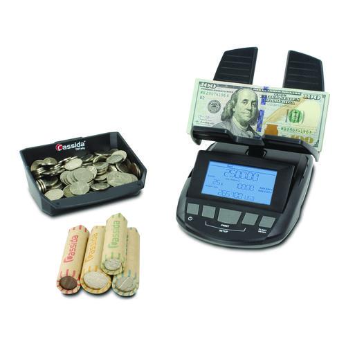Picture of TillTally Money Scale, 1 lb Capacity, 6 x 3 Platform, Black
