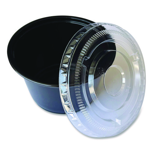 Picture of Souffle/Portion Cup Lids, Fits 3.25 oz to 5.5 oz Portion Cups, Clear, 2,500/Pack