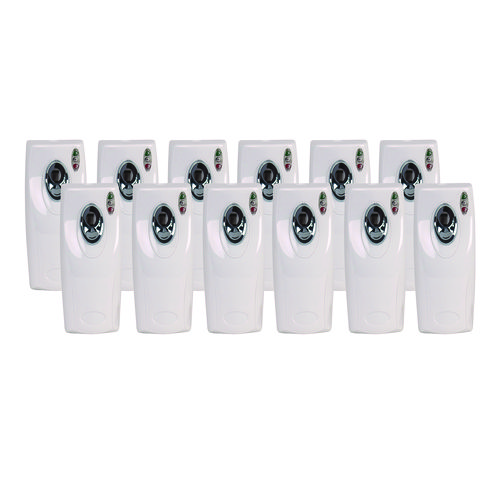 Picture of Metered Air Freshener Dispenser, 9.5" x 3.5" x 3.75", White, 12/Carton